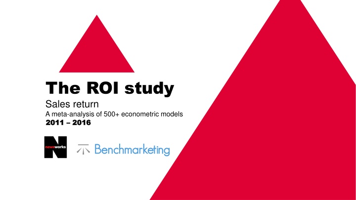 the roi study sales return a meta analysis