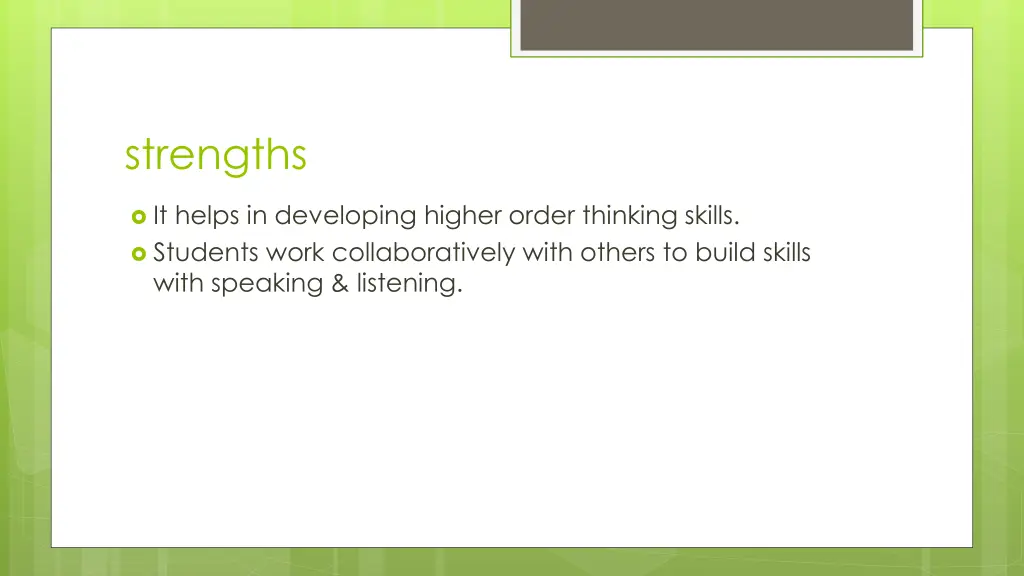 strengths