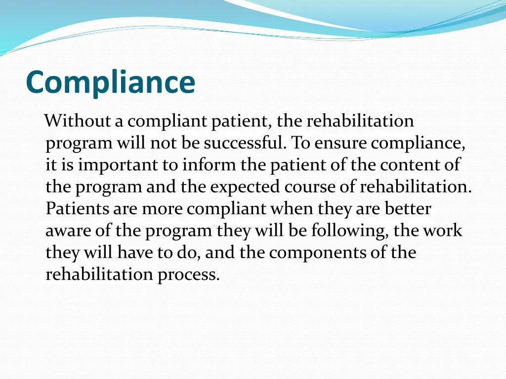 compliance