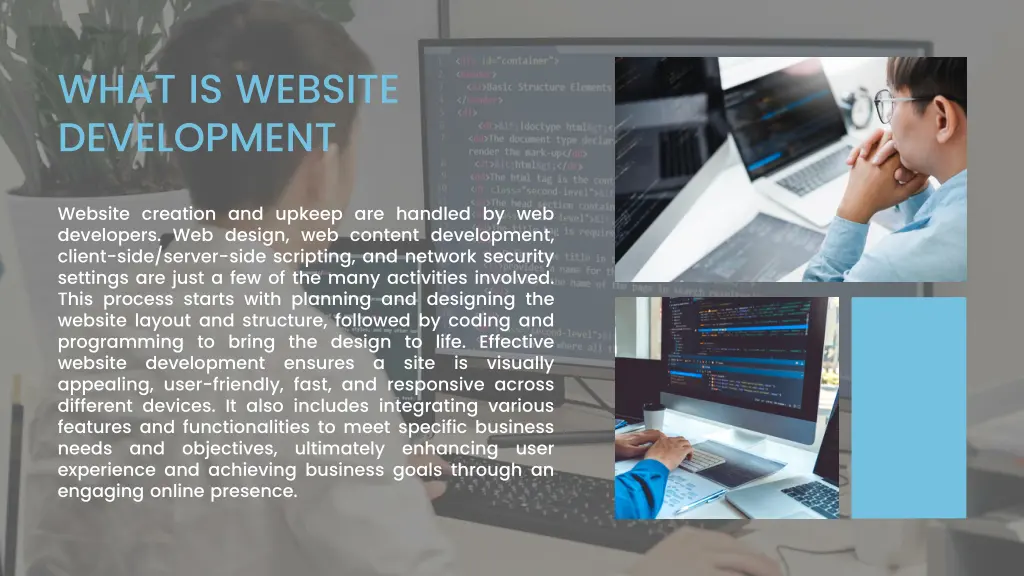 what is website development