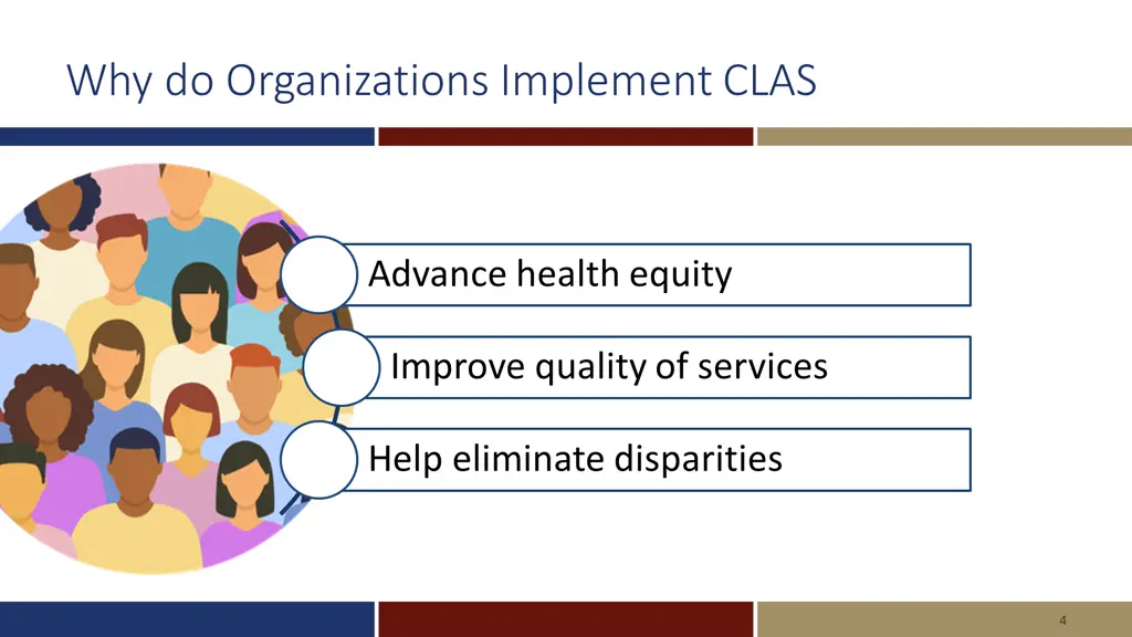why do organizations implement clas