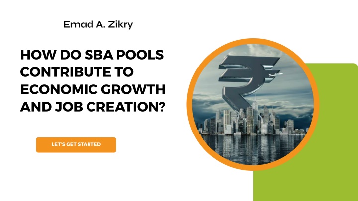 how do sba pools contribute to economic growth