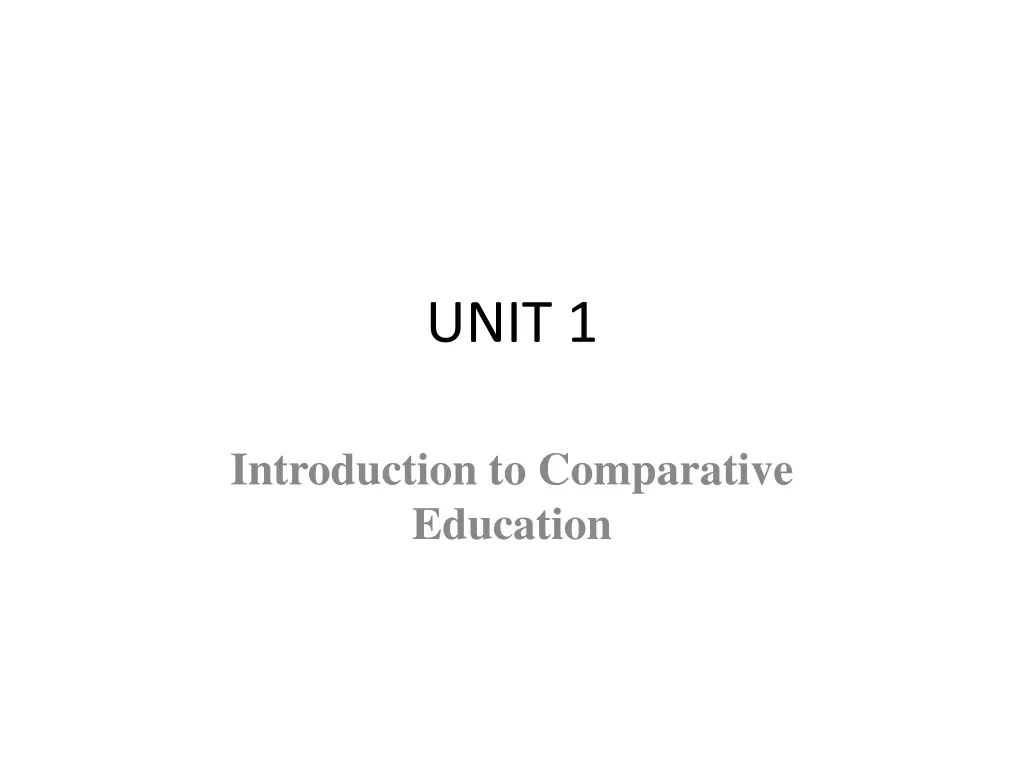 unit 1