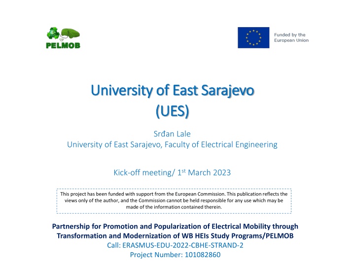 university of east sarajevo university of east