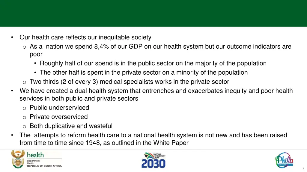 our health care reflects our inequitable society