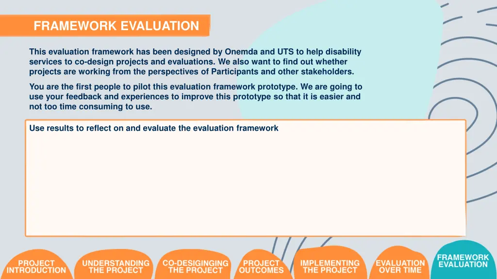 framework evaluation