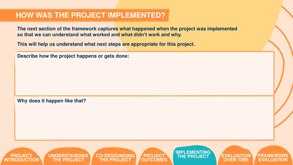 how was the project implemented