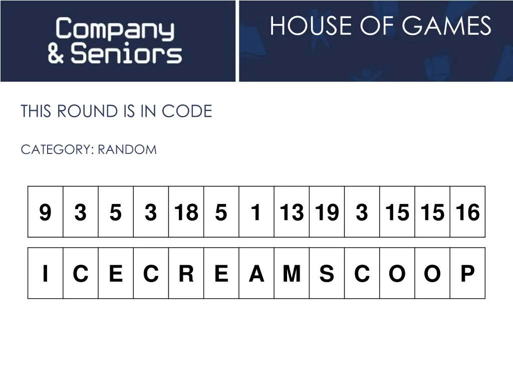 house of games 16