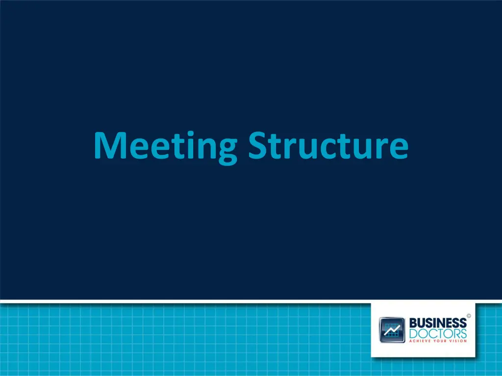 meeting structure