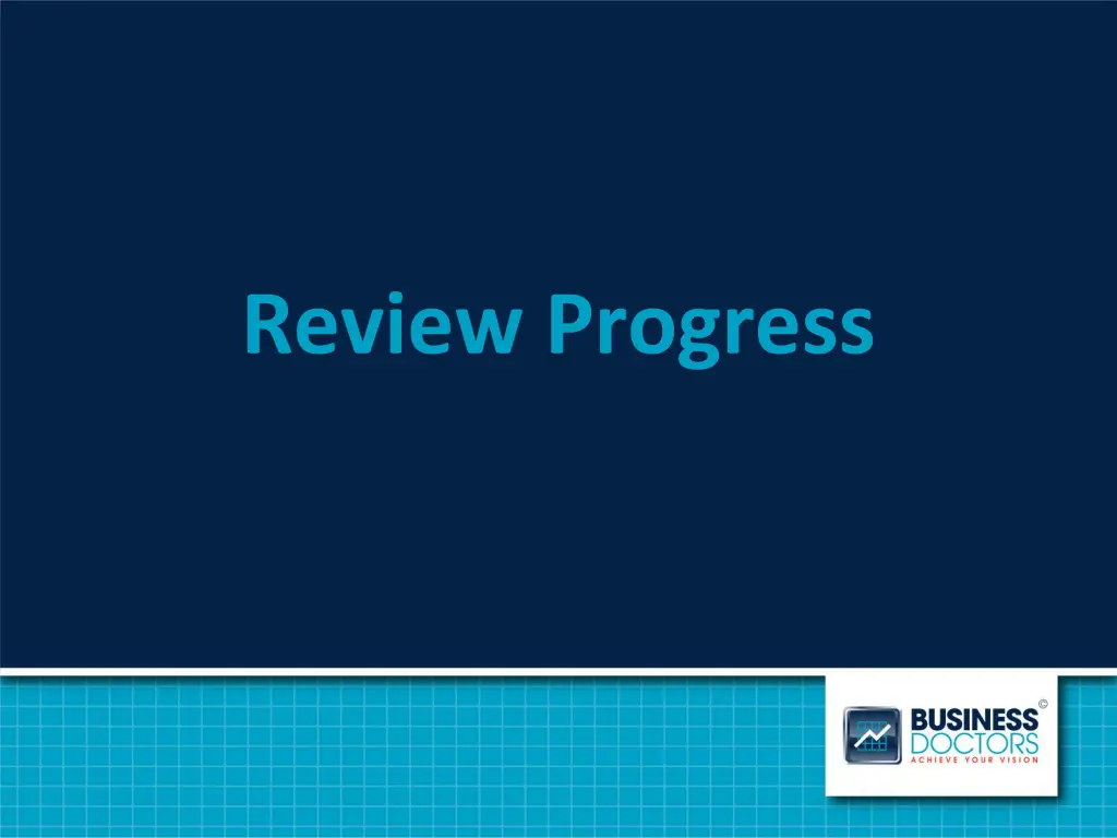 review progress 1