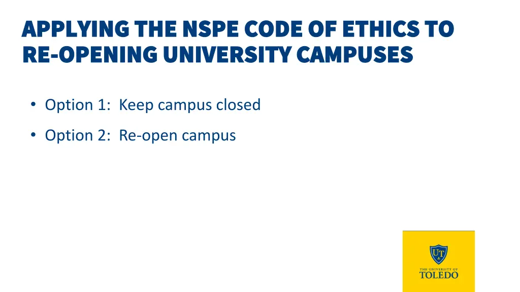 applying the nspe code of ethics to applying 1