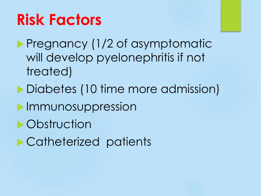 risk factors