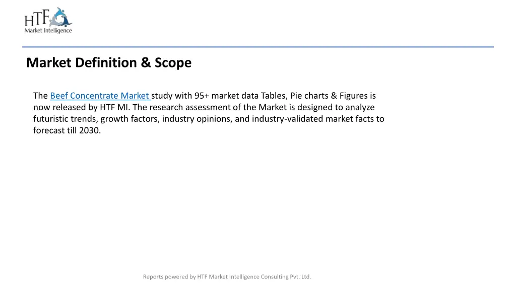 market definition scope