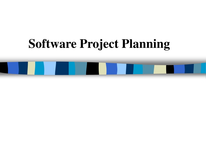 software project planning