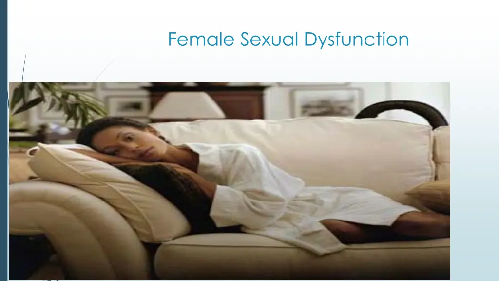 female sexual dysfunction