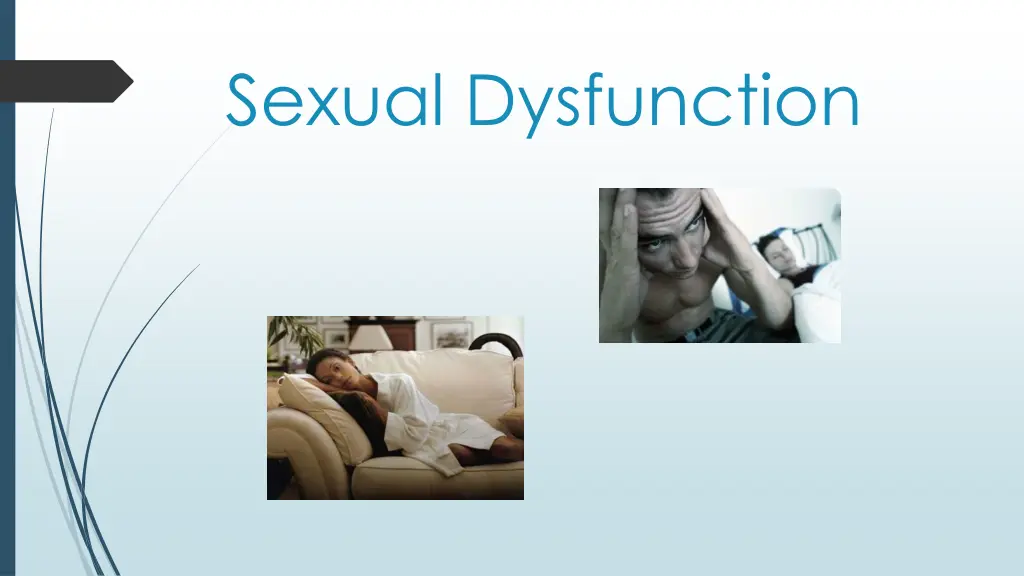 sexual dysfunction