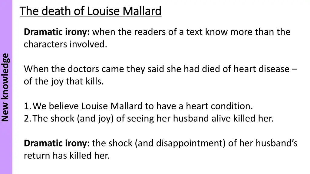 the death of louise mallard the death of louise 1