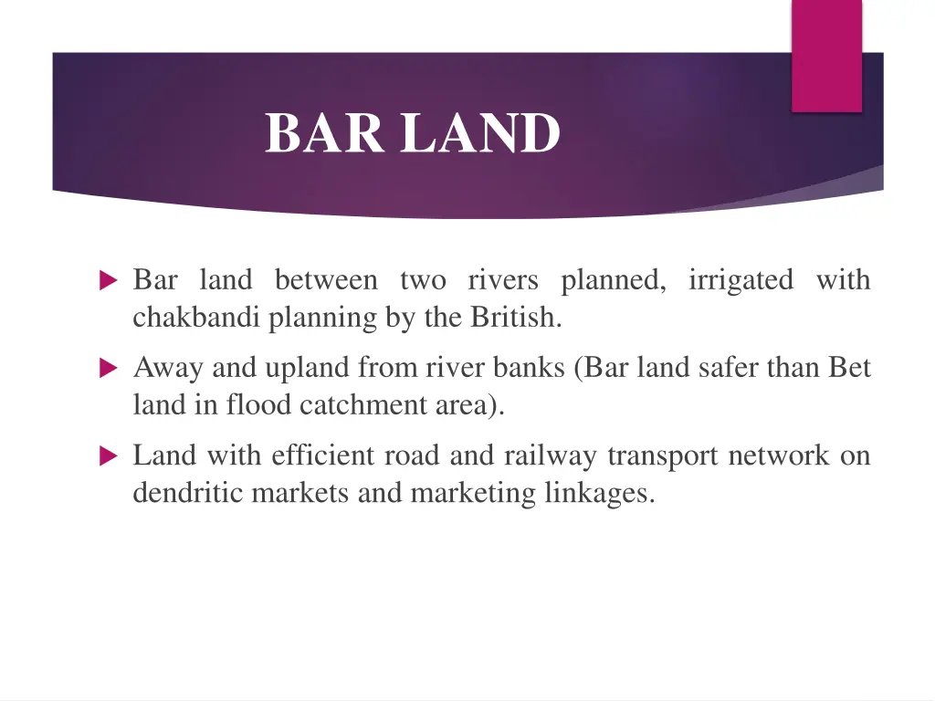 bar land