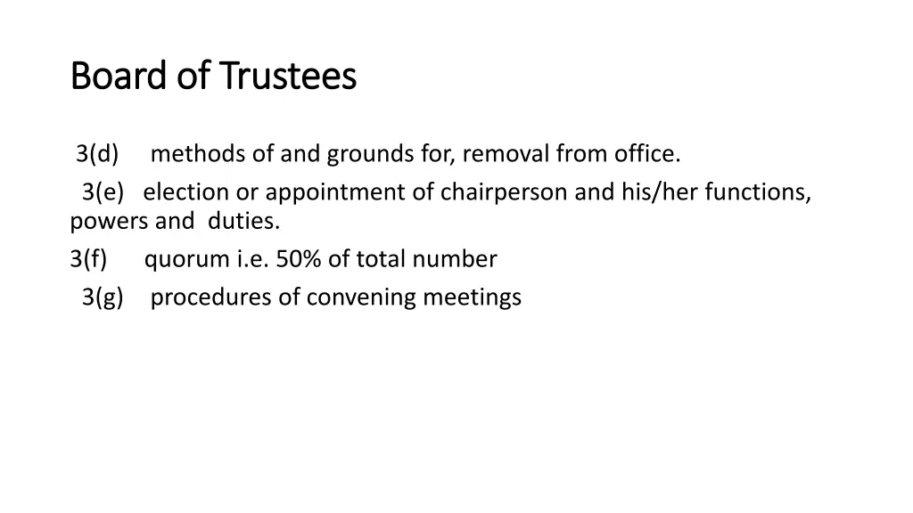 board of trustees board of trustees 1