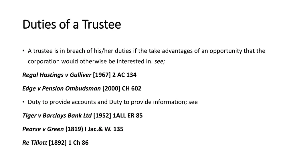 duties of a trustee duties of a trustee 2