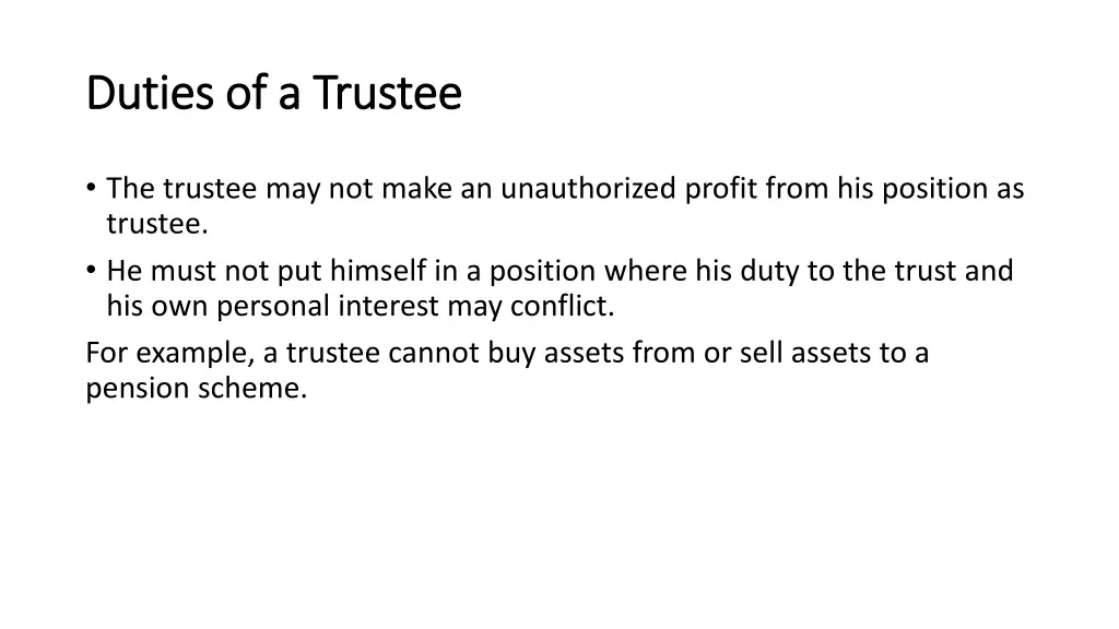 duties of a trustee duties of a trustee 4