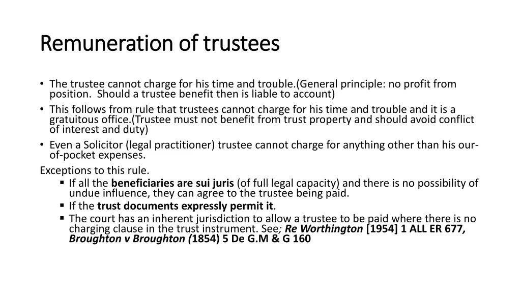 remuneration of trustees remuneration of trustees 1