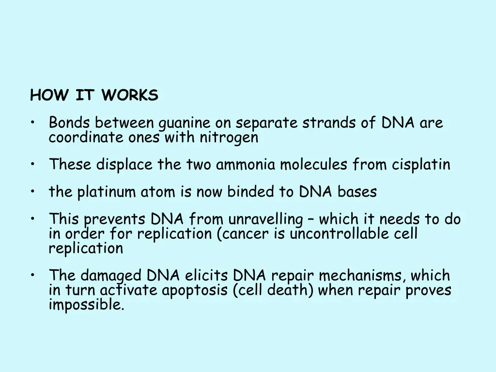 how it works bonds between guanine on separate