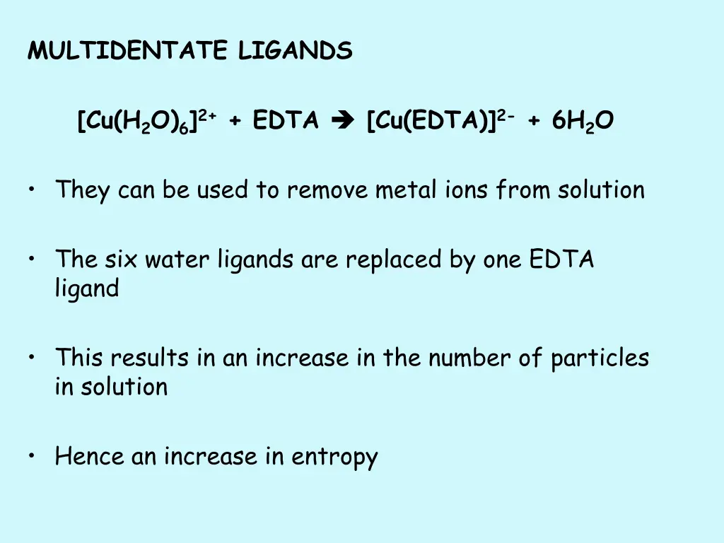 multidentate ligands 1