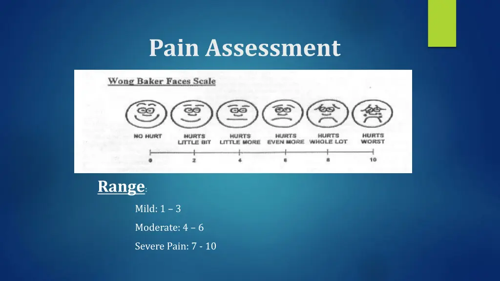 pain assessment