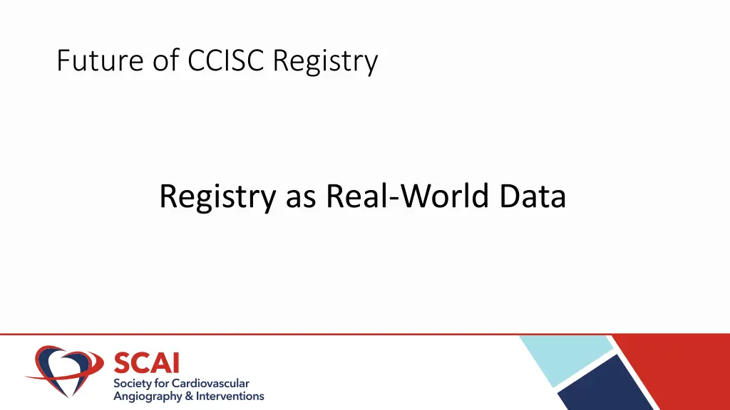 future of ccisc registry