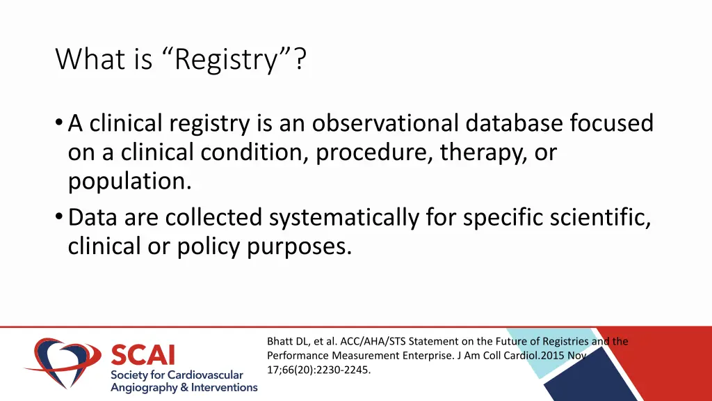 what is registry