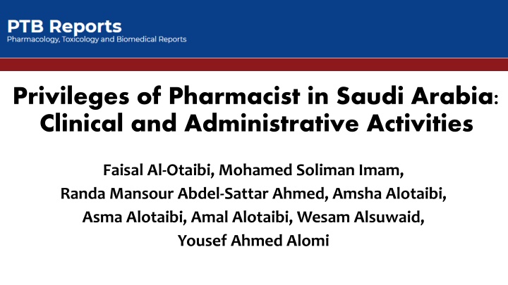 privileges of pharmacist in saudi arabia clinical