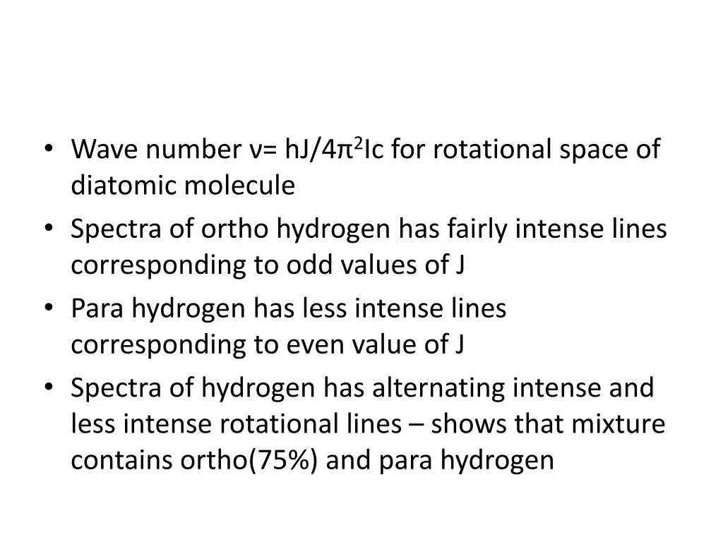 wave number hj 4 2 ic for rotational space