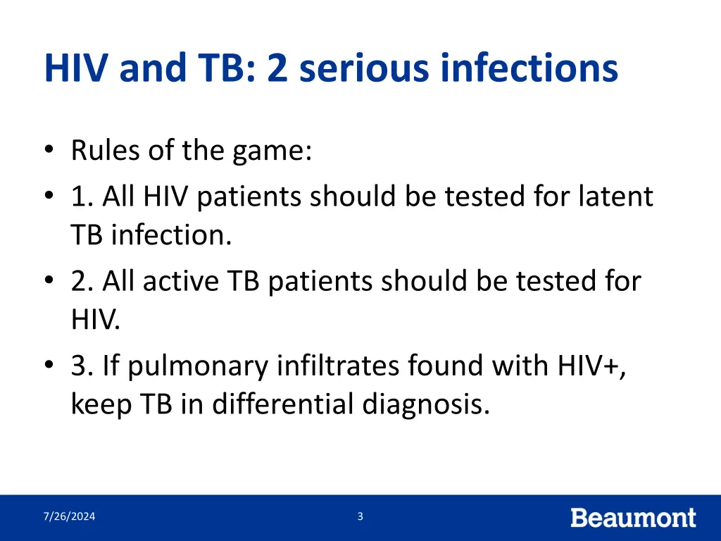 hiv and tb 2 serious infections