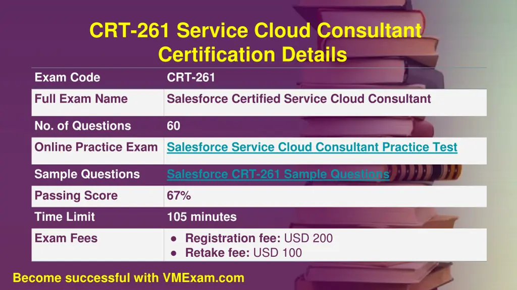 crt 261 service cloud consultant certification