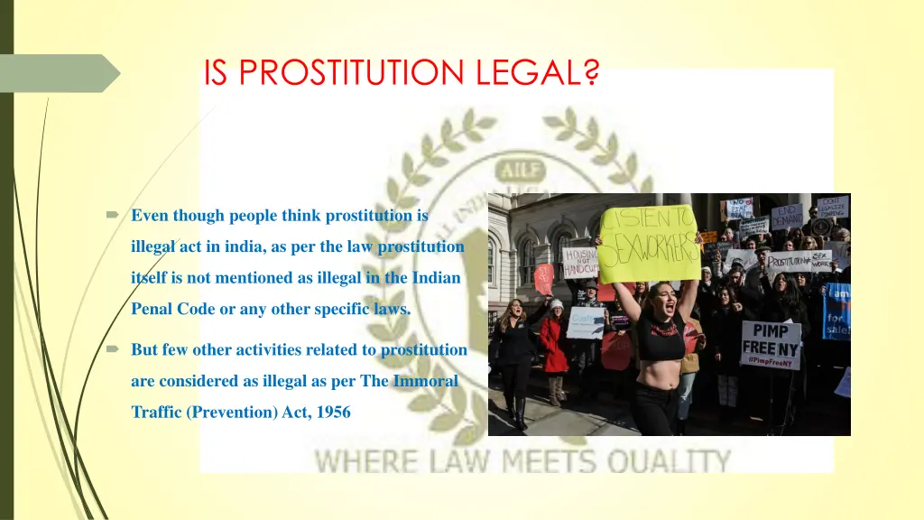 is prostitution legal