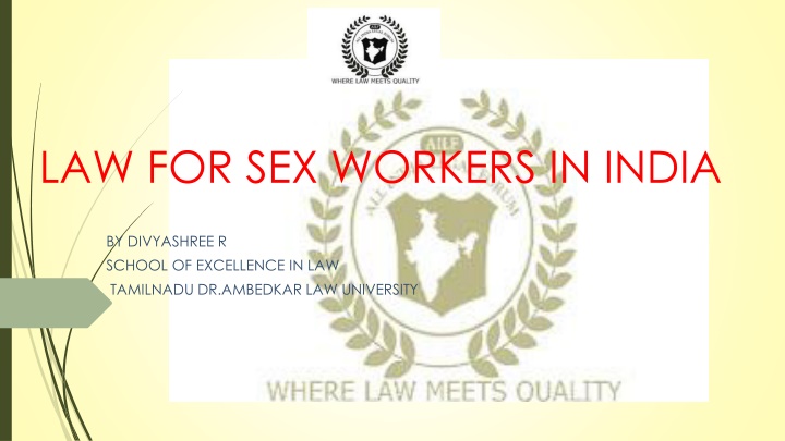 law for sex workers in india