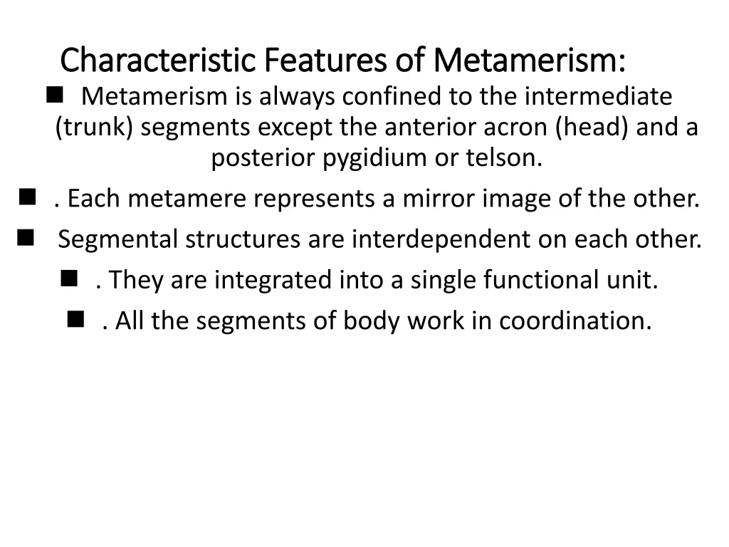 characteristic features of metamerism