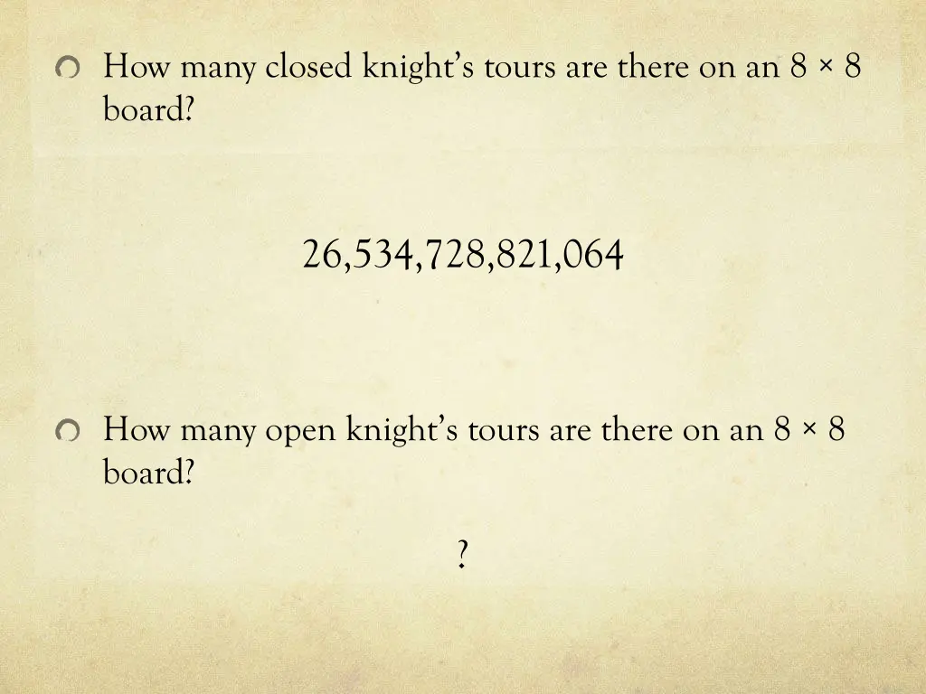 how many closed knight s tours are there