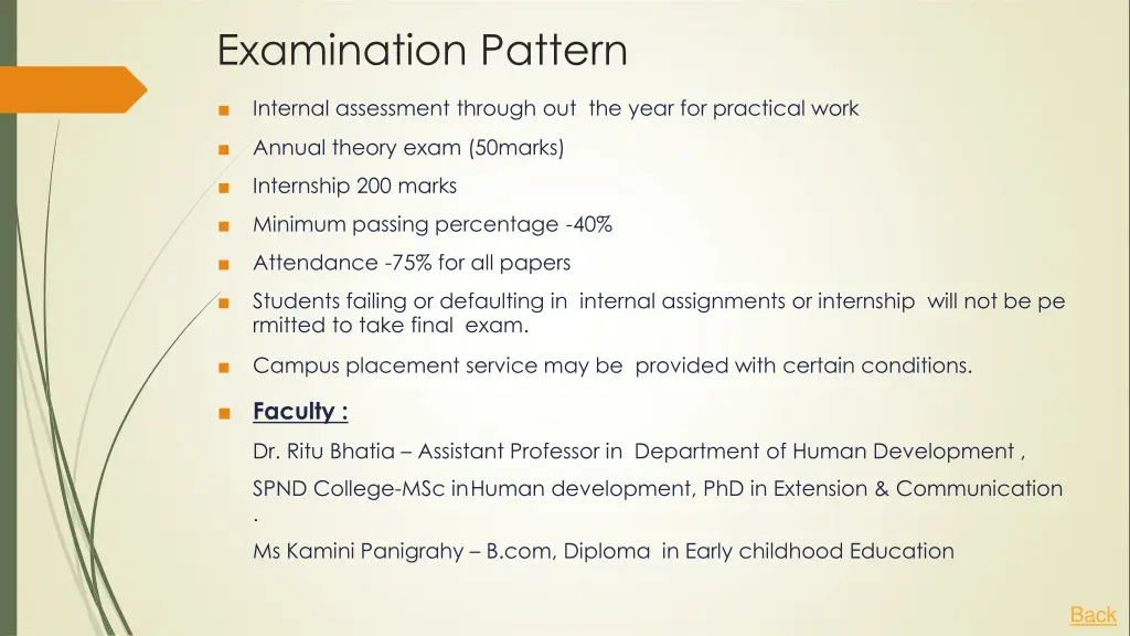 examination pattern