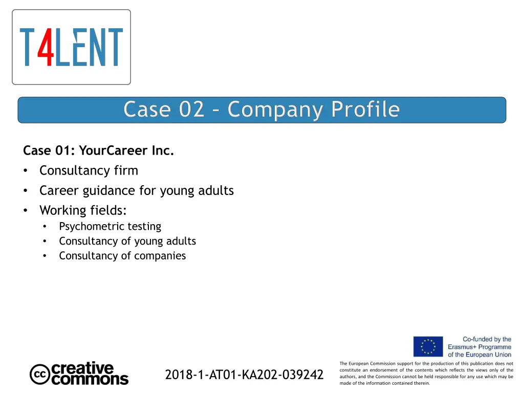 case 01 yourcareer inc consultancy firm career