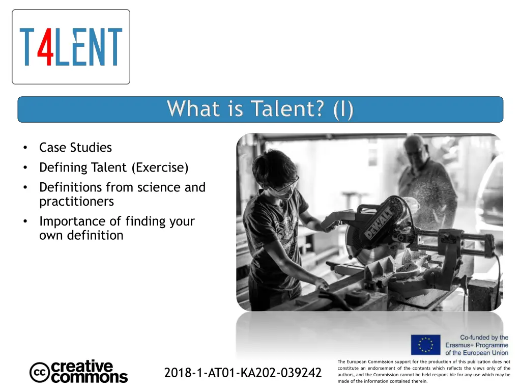 case studies defining talent exercise definitions