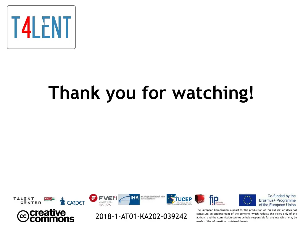 thank you for watching