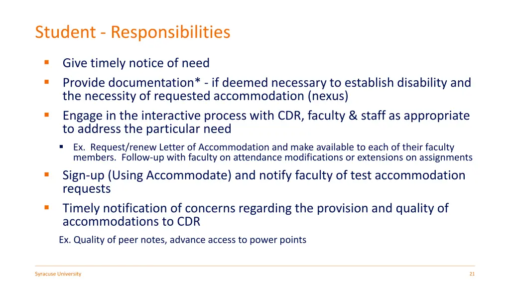 student responsibilities 1