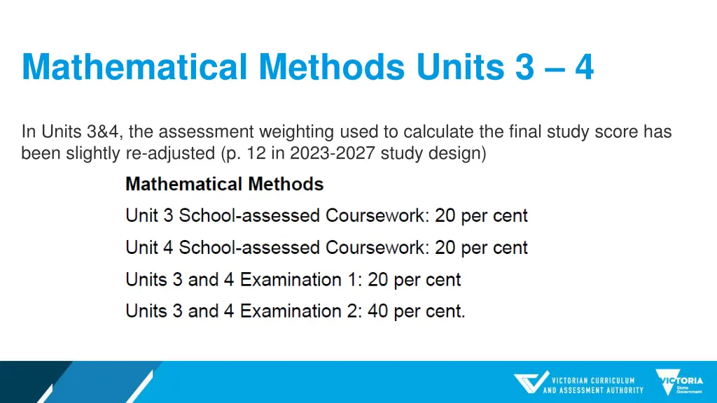 mathematical methods units 3 4 4