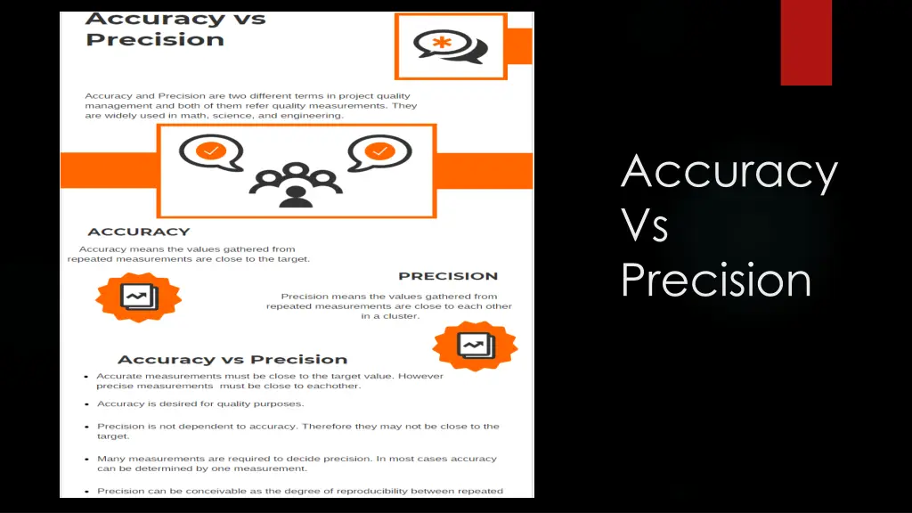 accuracy vs precision