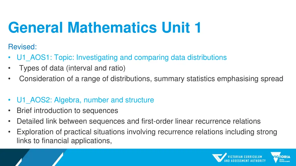 general mathematics unit 1