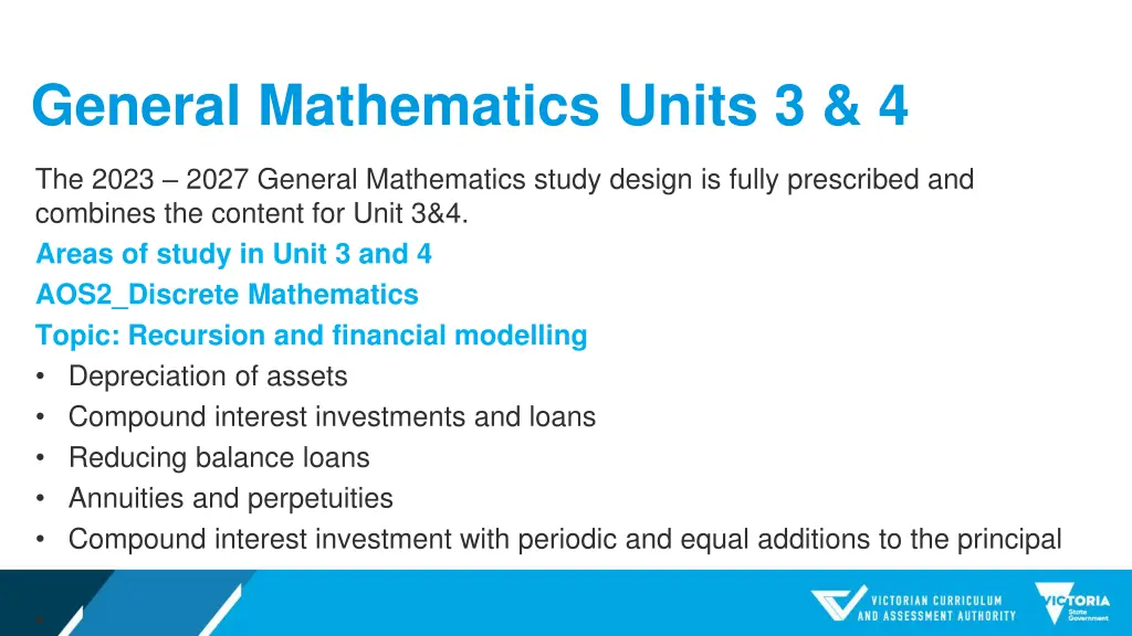 general mathematics units 3 4 2