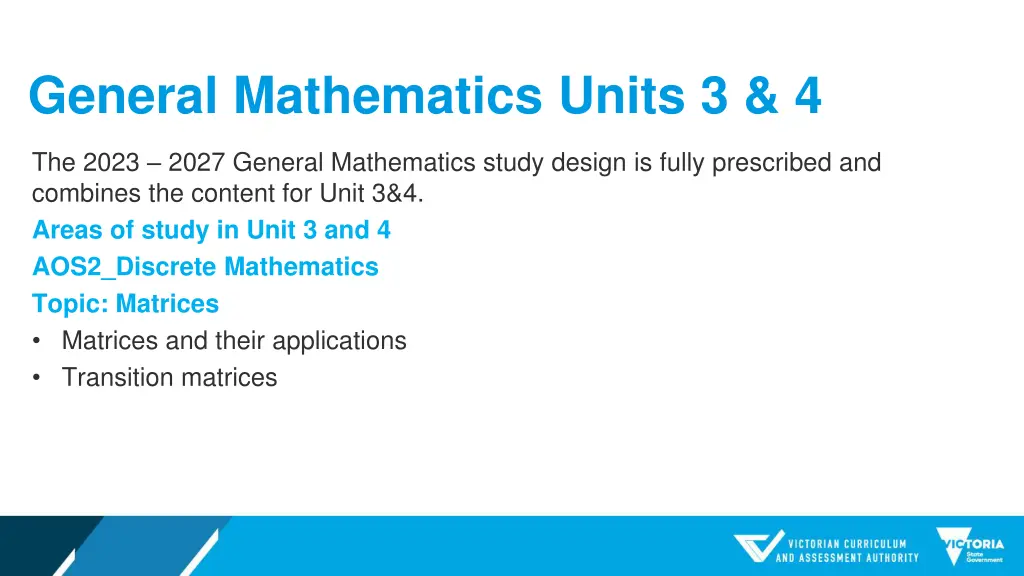 general mathematics units 3 4 3