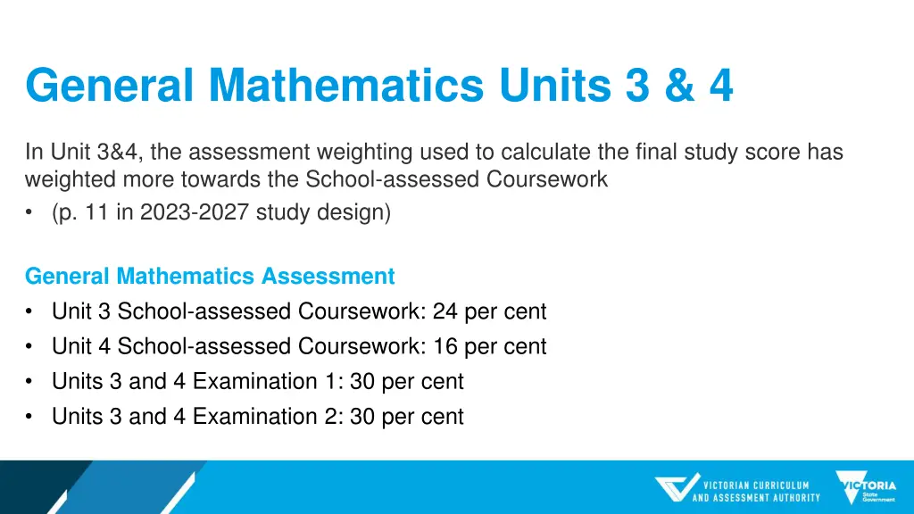 general mathematics units 3 4 5